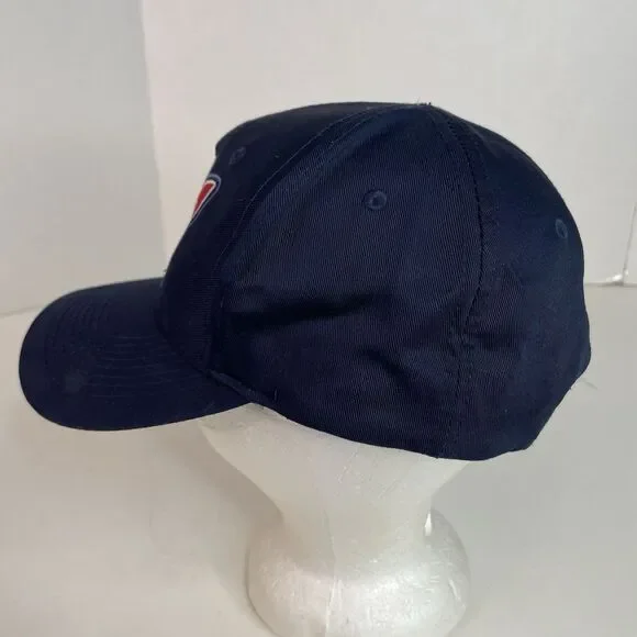 Vintage Anaheim Angels SnapBack Hat, Dark Blue, Logo Athletic, Wing Logo - Picture 2 of 9